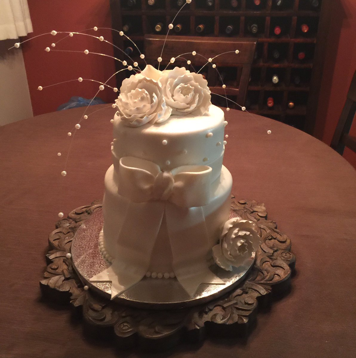 castillo_romy's tweet photo. Chukwa' LA. #vainilla #creamchessfilling  #Champagne #buttercream https://t.co/AYlvZJjwDW