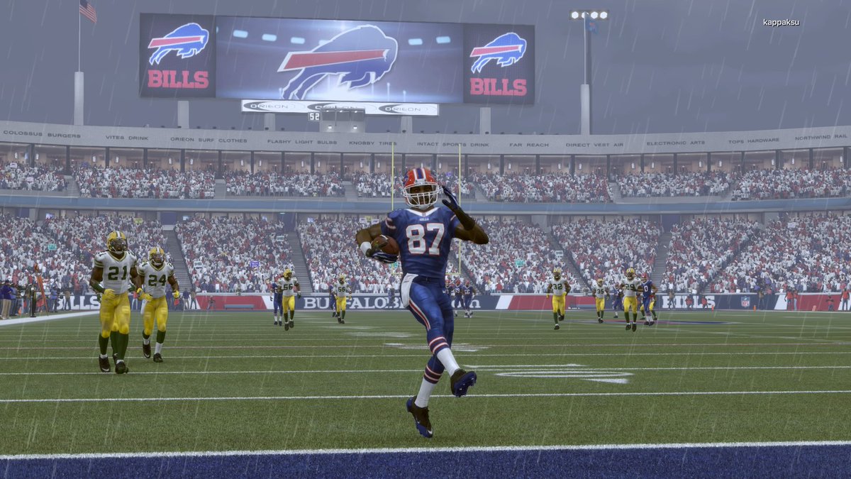 DML_Bills's tweet photo. Rookie Sensation Demarcus Brandon high stepping to the end zone against the Packers https://t.co/Fw4phn40dy