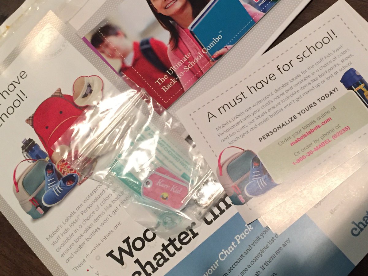txjen77's tweet photo. Just need to finish shopping, then time to label everything! #MabelPack #Sponsored https://t.co/se9jSi4lMK