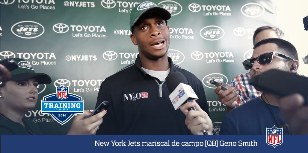 nflmx's tweet photo. .@GenoSmith7 audiciona para @nyjets y para los otros 31 equipos de la NFL 🤔
📰▸ https://t.co/PKOm1WWd5R | #NotaNFL https://t.co/6ndfnuved1