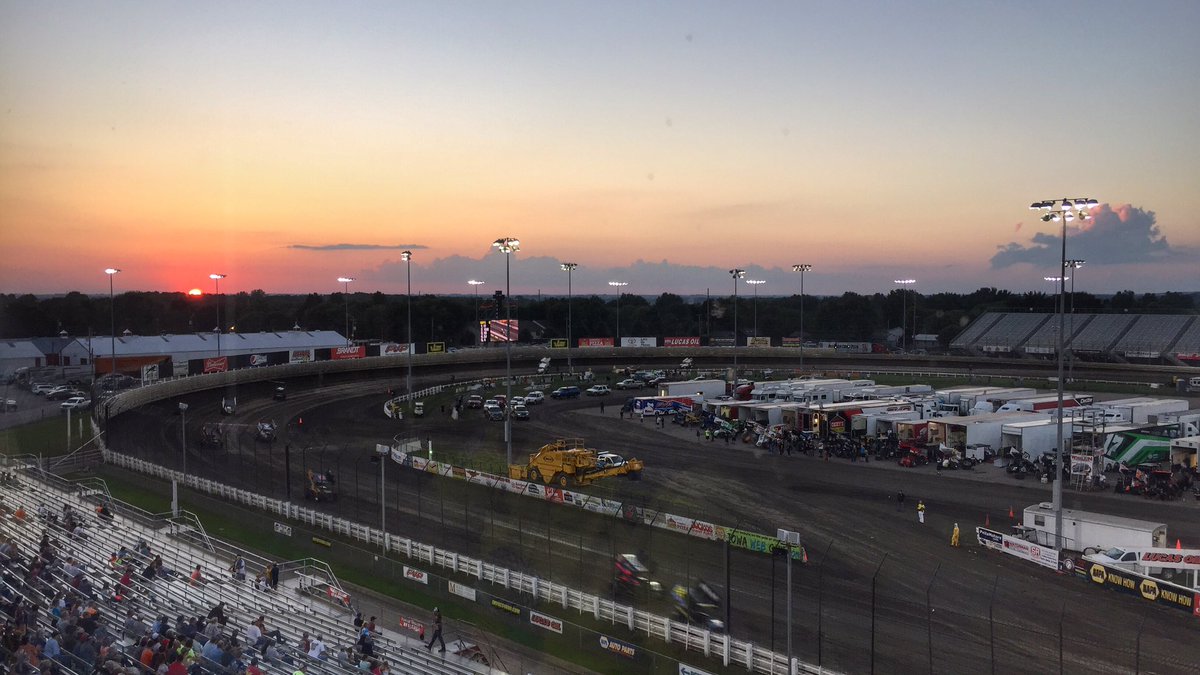 knoxvilleraces's tweet image. #sunset