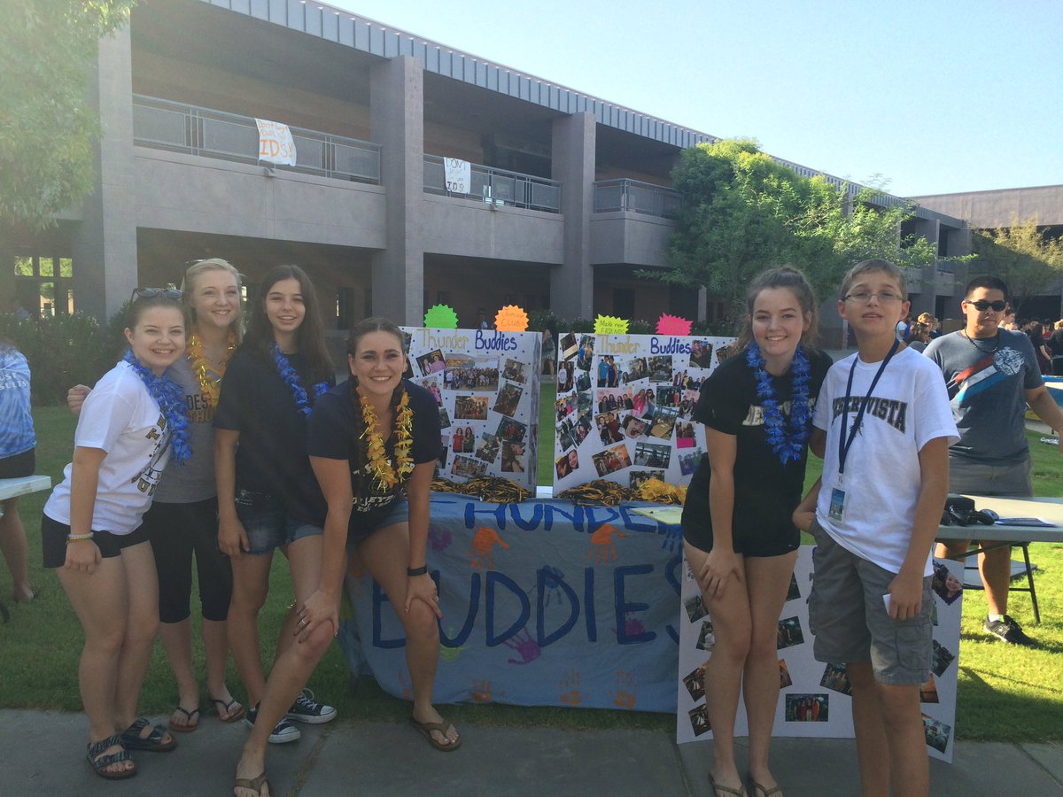 DV_buddies's tweet photo. Freshman Friday was a huge success!! We are so excited for this year:) #dvtmi #thunderbuddies https://t.co/i7wtWEO4PD
