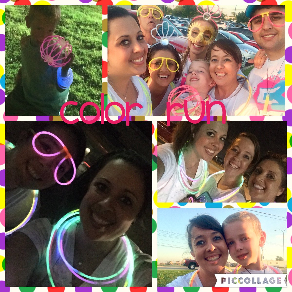 mrsadudley's tweet image. Color Run with some of my favorite ppl. #crazyones #colorrun2016