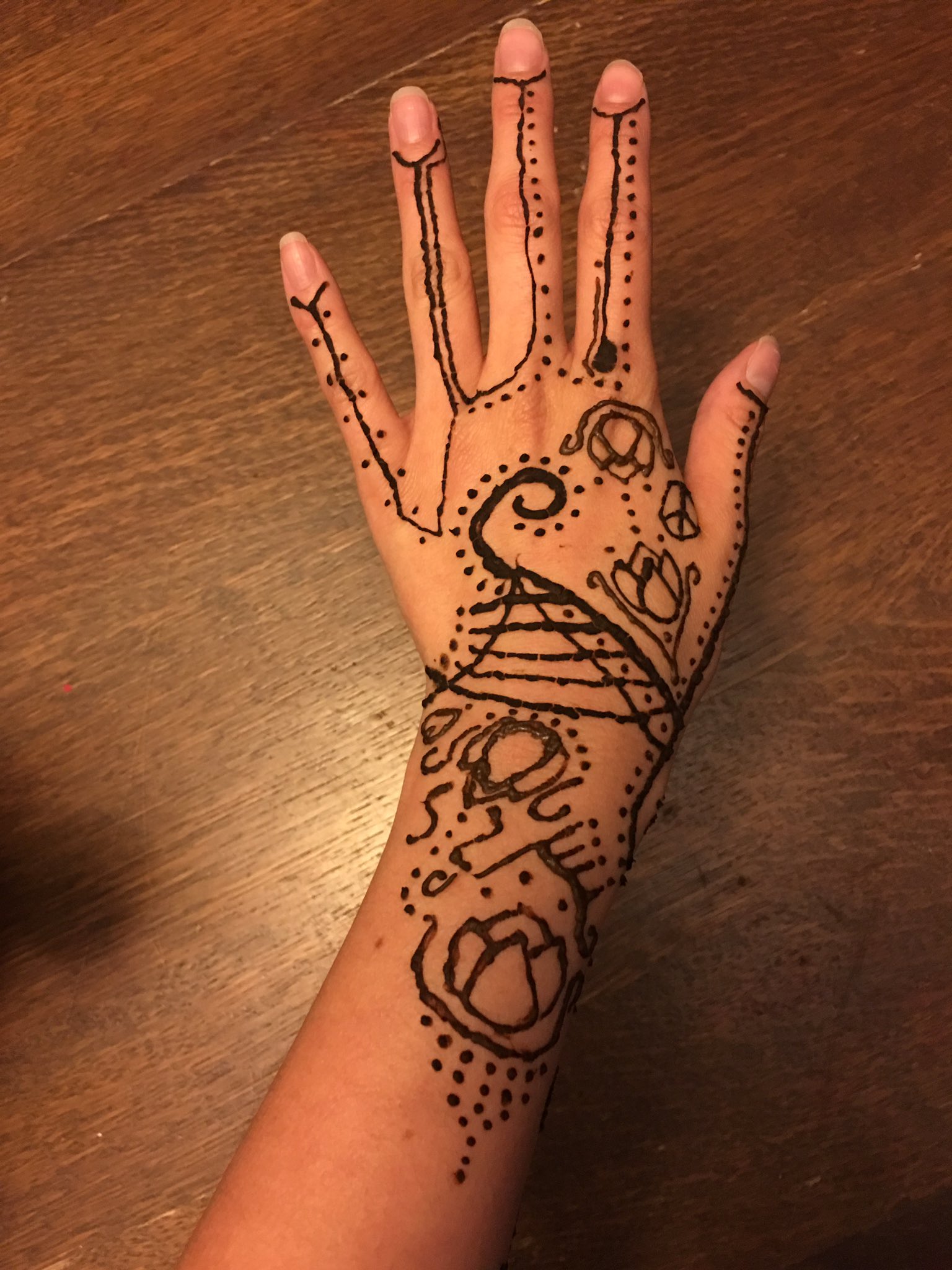 Finally finished my henna 😍 https://t.co/aIPeQUGOpB