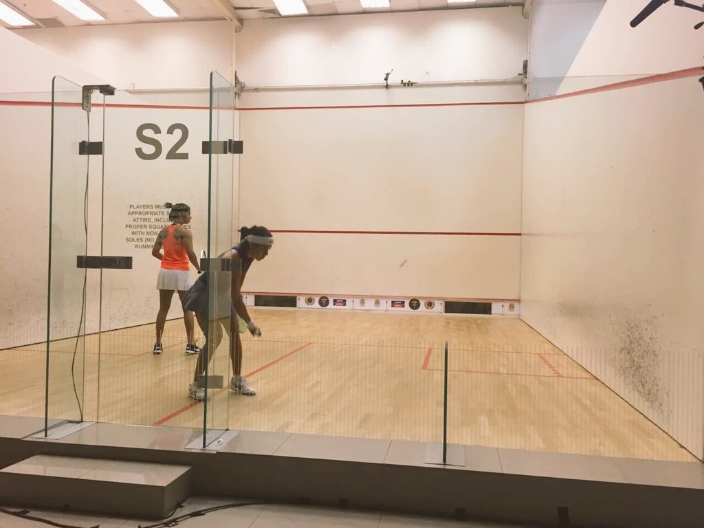 ManOlimpik's tweet photo. #SRAMInvitational Finals! @NicolDavid vs @joshnachinappa at 6pm LIVE ch 801 ✊🏅 Go @NicolDavid Go! Go #TeamMalaysia https://t.co/awSkHpTchJ