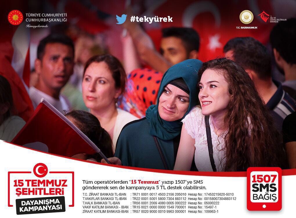 Bayrak inmez, şehitler ölmez. Türkiye şimdi #tekyürek