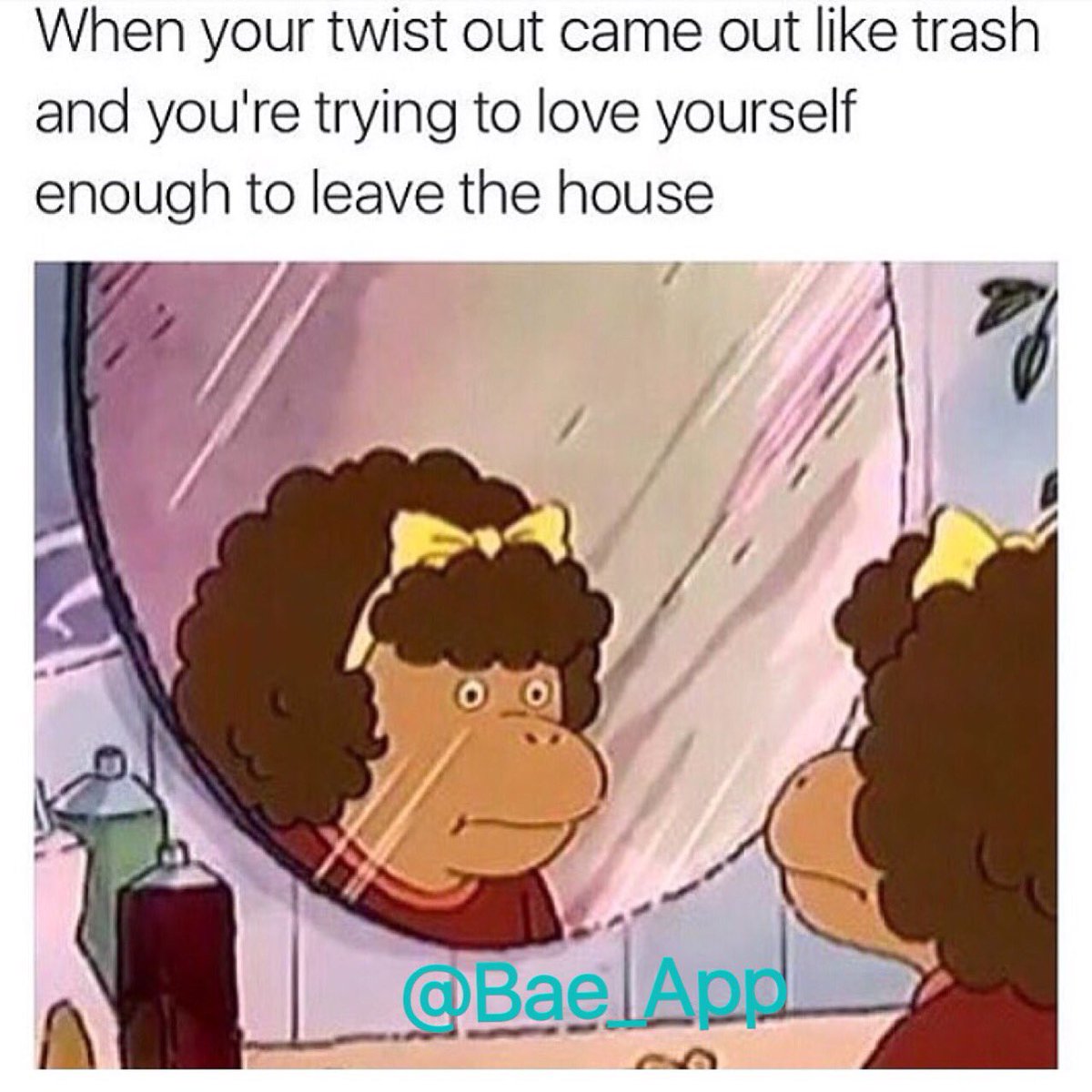 TheShadeRoom's tweet photo. Find a Bae on @bae_app who gonna love you twists and all 😂😂💀💀#baeapp https://t.co/FMprq5cfQi