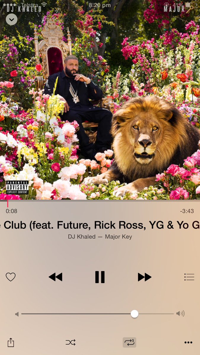 mifzor's tweet photo. Love this cunt <3 @djkhaled #Igothekeys https://t.co/pGaYQri5n0