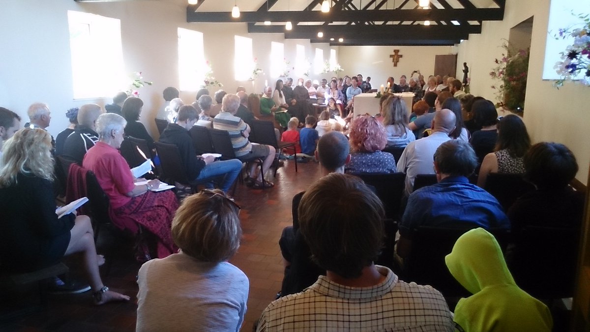 HilfieldFriary's tweet photo. had a wonderful Eucharist to end to a beautiful week with the Family's Camp here with us, making a tent big for all https://t.co/md7yvstrTY