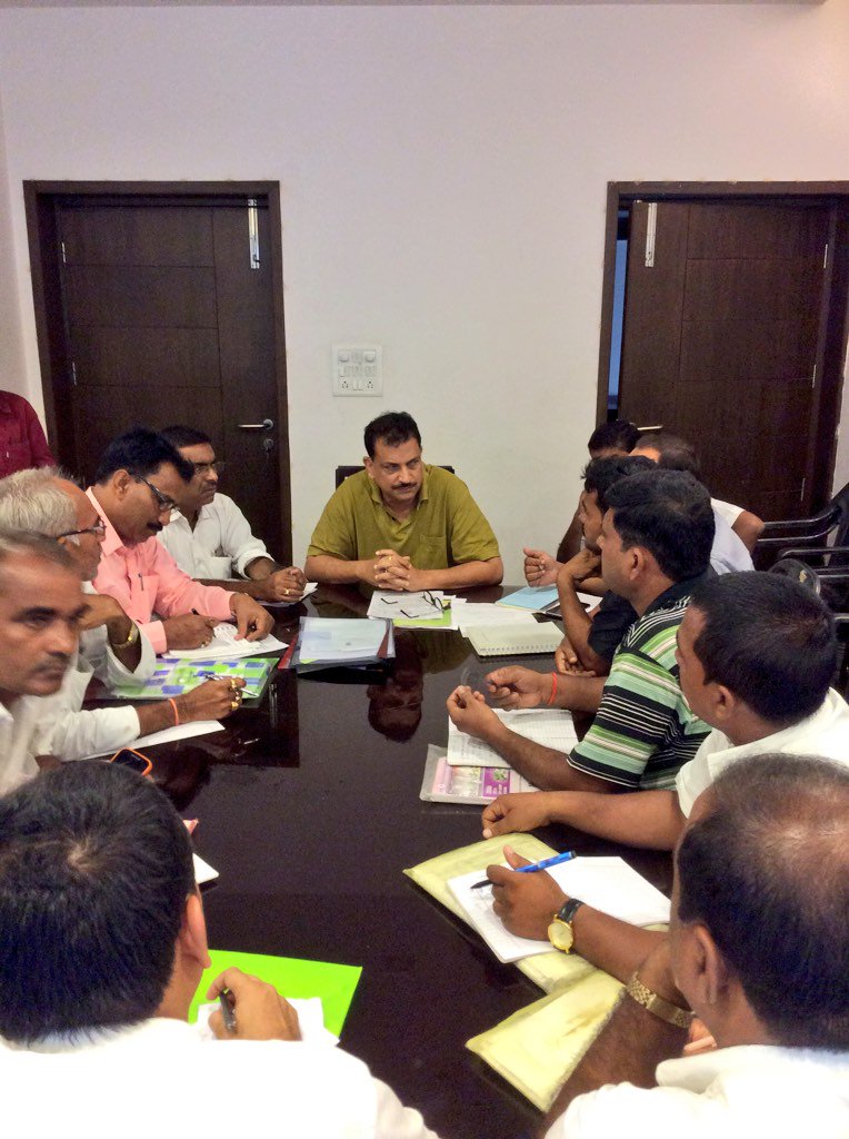 RajivPratapRudy's tweet photo. Constituency review  on Ujjwala ,Rural Electrification , Ambulance Services ,Preparation for a Camp for disabled etc https://t.co/z2AWRAmdQE