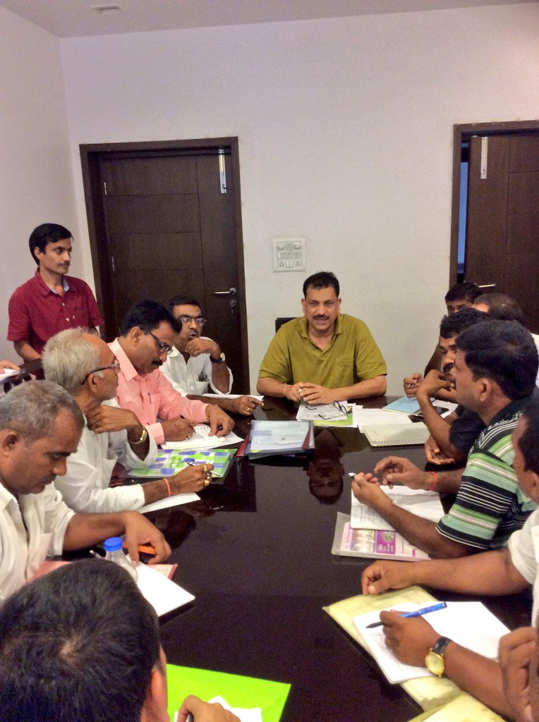 RajivPratapRudy's tweet photo. Constituency review  on Ujjwala ,Rural Electrification , Ambulance Services ,Preparation for a Camp for disabled etc https://t.co/z2AWRAmdQE