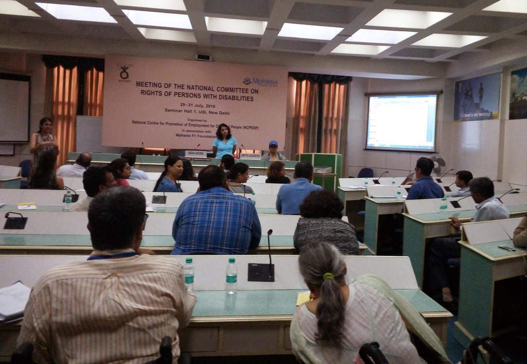 ipradeepraj's tweet photo. Today @neha_nxtsxi from @PlanetAbled had good presentation about #accessible tourism for #PWDs at #NCRPD meeting https://t.co/Soy0XIPcVr