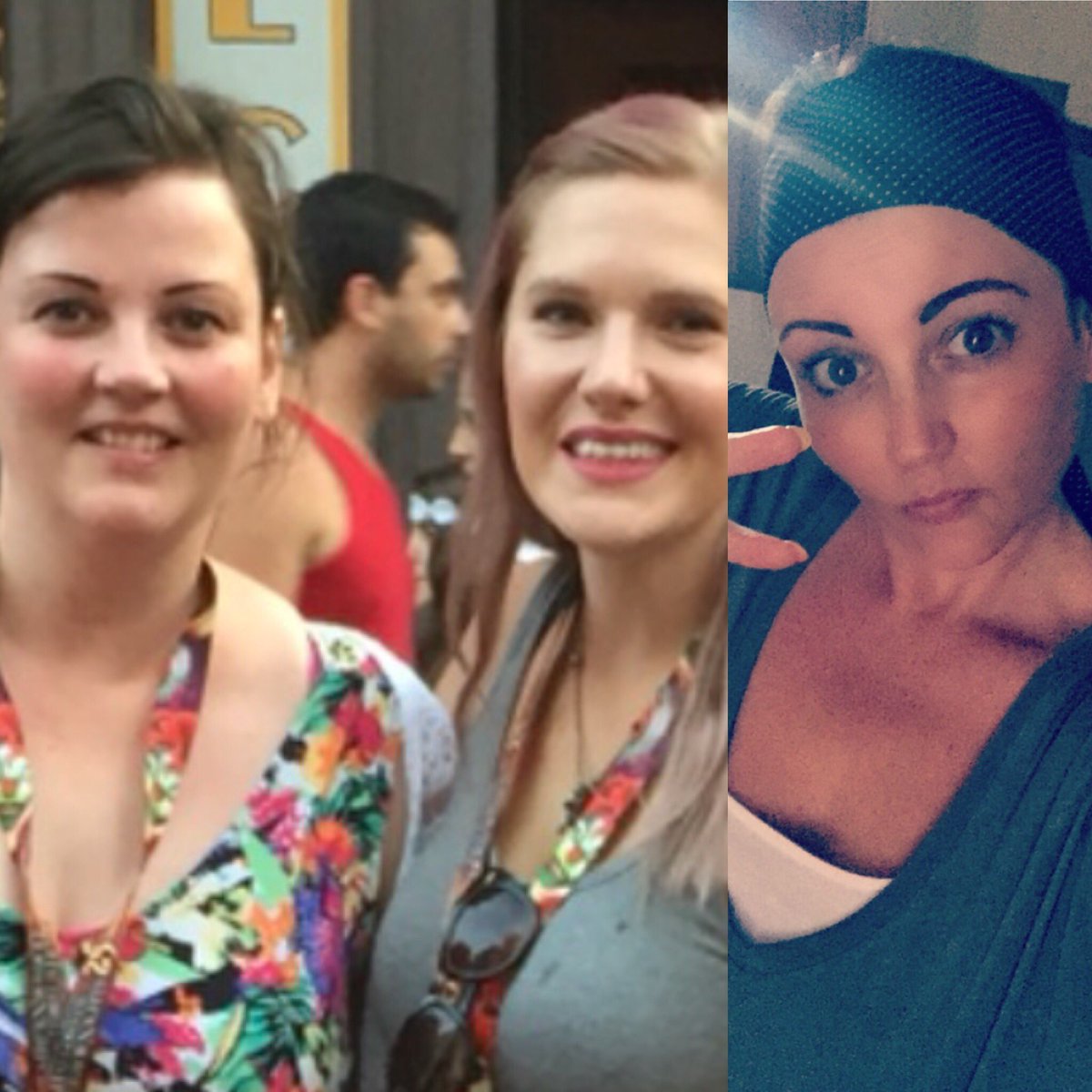 EmmaDurane's tweet photo. @TheJennTracker this is when I meet you in hhn 2015 and now hope to bump into you again this year I have lost 60lbs https://t.co/xY8sqV0aCK