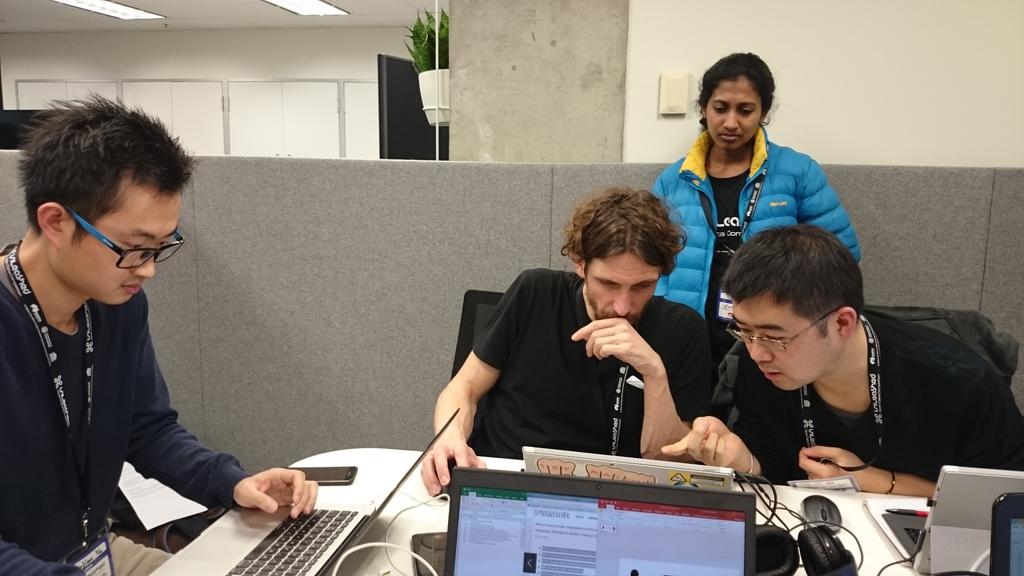 mrgrossmann's tweet photo. Final minutes @Saunleashed #GovHack #SAUnleashed https://t.co/tMKBdpdPbu