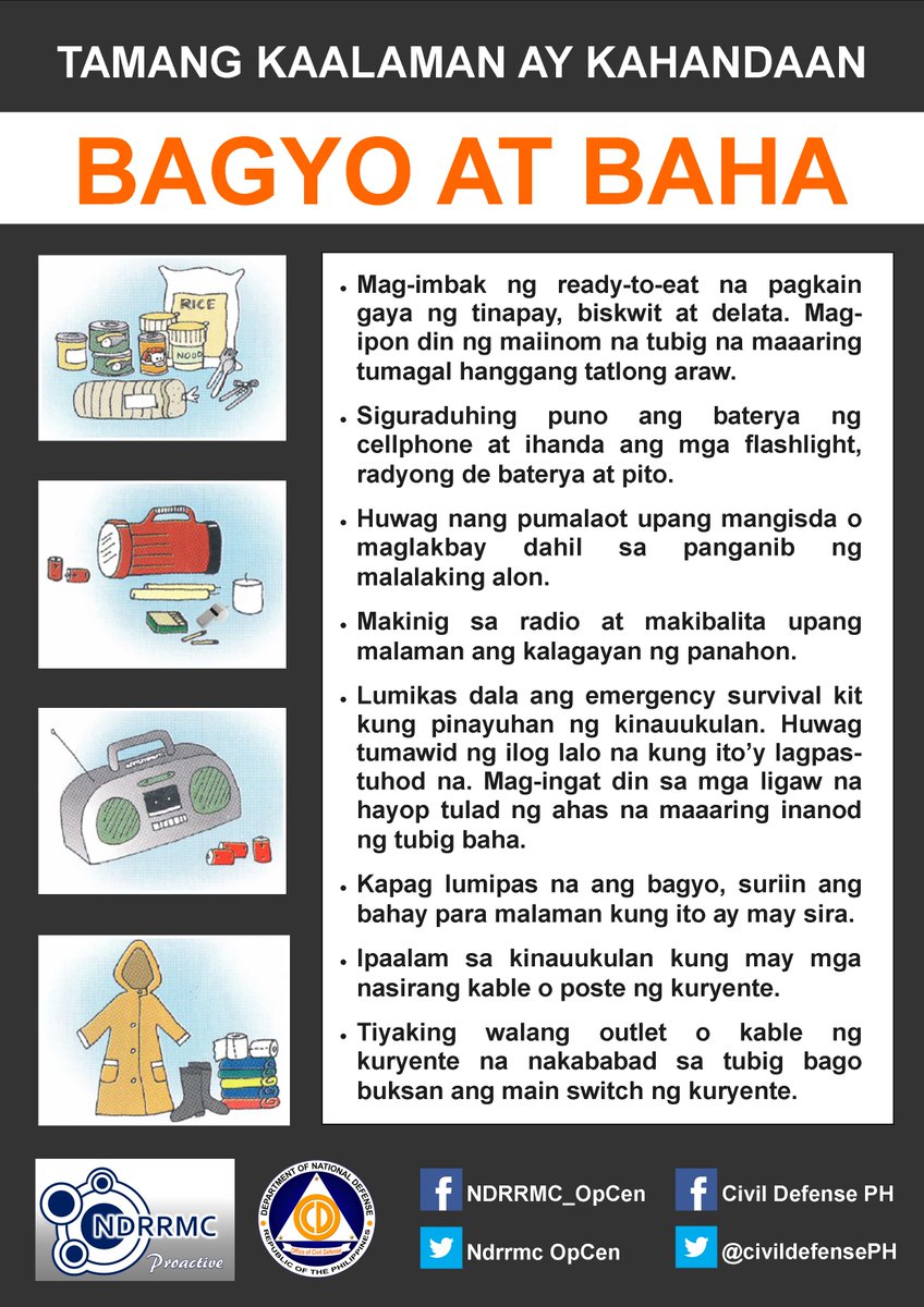 Ano Ang Mga Paghahanda Bago Ang Bagyo - debagyo