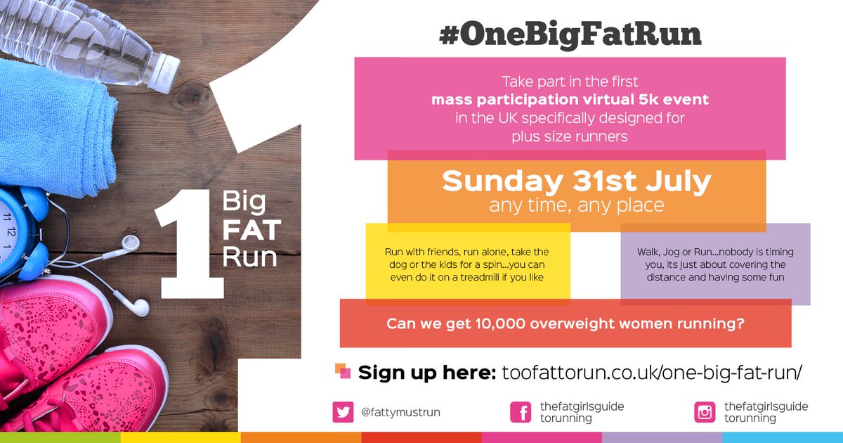 Active_Kent's tweet photo. Good luck everyone today joining @Fattymustrun   on #OneBigFatRun https://t.co/7GyZT9oF3l https://t.co/1p3IbZKgsS