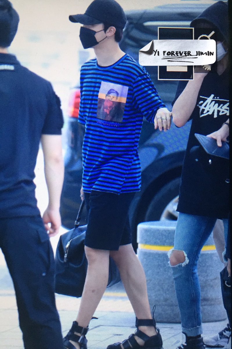 [PREV] 160731 JIMIN @ Flying to LA | © Yi FOREVER #방탄소년단 #지민 #KCON16LA