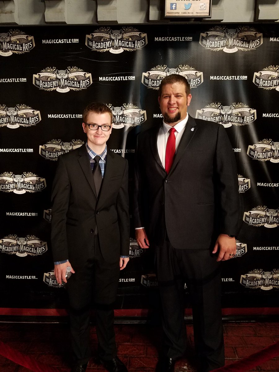 bignickolson's tweet photo. Repping the #GLOMM at the Magic Castle with @NickDiffatte https://t.co/dS0dQ0psgp