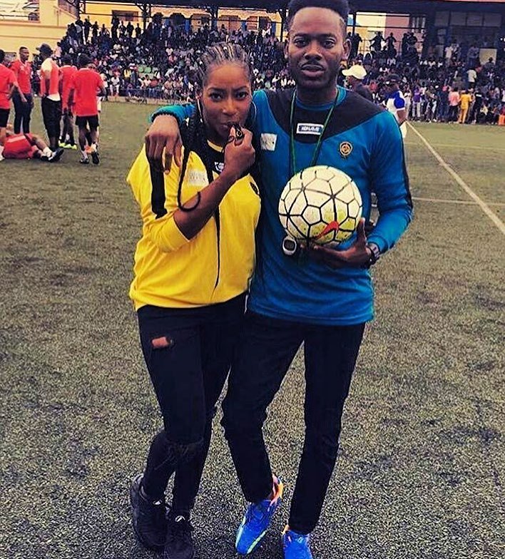 steevaneagain's tweet image. The referees at yesterday's #Konamii2016 - @adekunlegold X @ms_dsf #Steevane #SV ift.tt/2a8MkAR