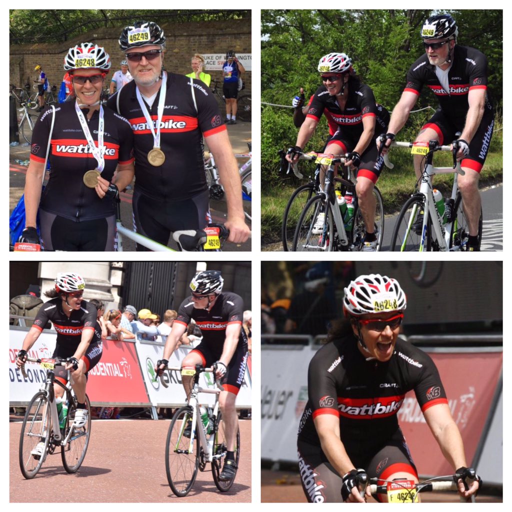Good luck to everyone at #RideLondon today. We loved last year's event (as you can see). Thanks again <a href="/wattbike/">Wattbike</a>
