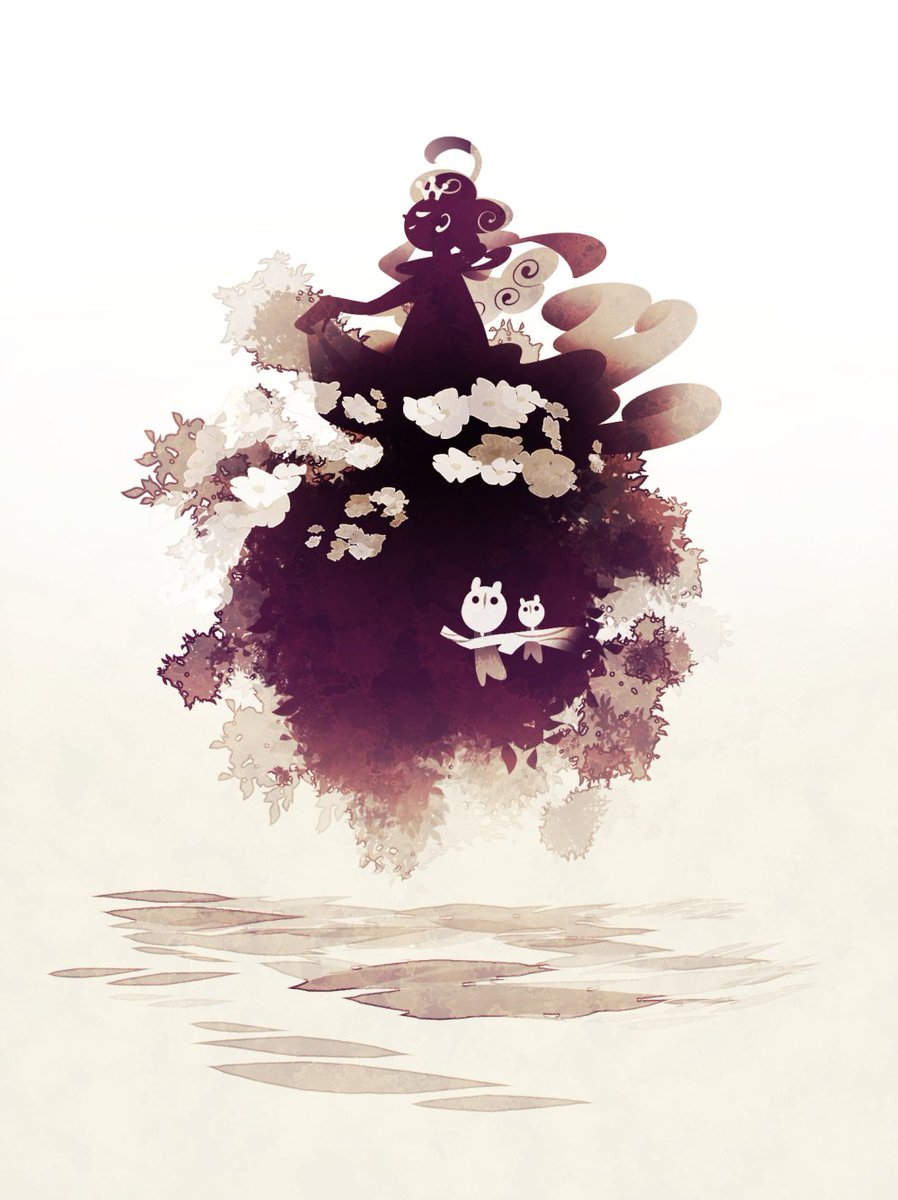 「マリモの樹の姫」|モスのいる日常/大谷えいちのイラスト