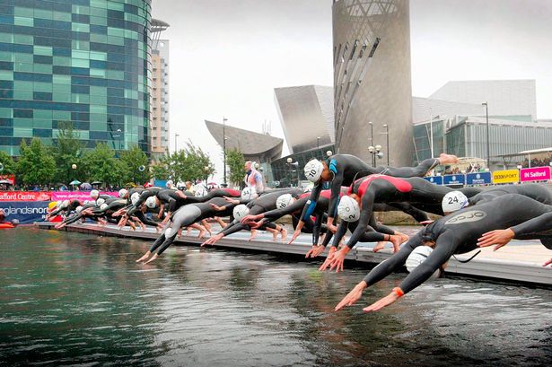 MCRPrintworks's tweet photo. Massive good luck to everyone taking part in the #SalfordTriathlon today! We know you'll smash it. https://t.co/g6phfKZxZX