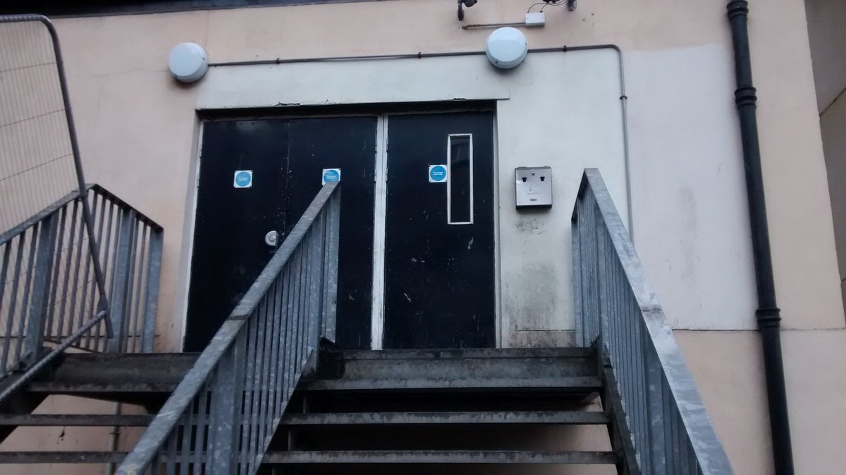 muststandalone's tweet photo. I once saw @wwebalor sneak in this door to make a surprise appearance for @InsaneChampWres. What'll happen tonight? https://t.co/D638IsG49b