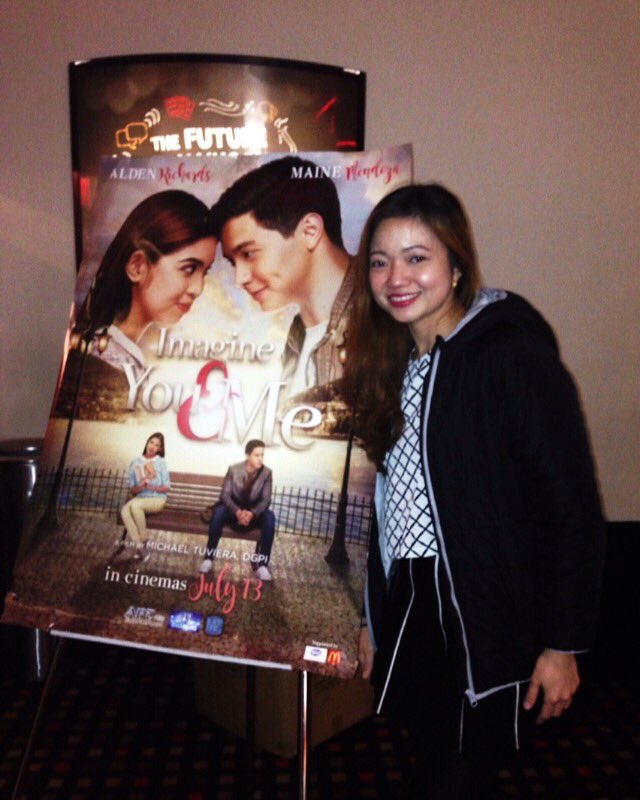 mayiealer's tweet photo. Had my dose of K.I.T.H. today! This movie is really worth watching! 😍💏 #teamNZ @aldenrichards02 @mainedcm @DirekMike https://t.co/A5hXi1sBfp
