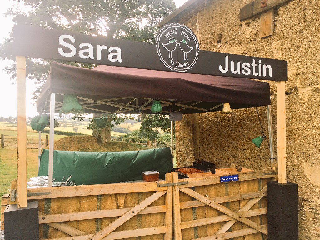 TwoCoastCounty's tweet image. Maybe our busiest day ever yesterday between perfect @HigherEggbeer wedding &amp;amp; @sidmouthfolk #sunset #streetfood