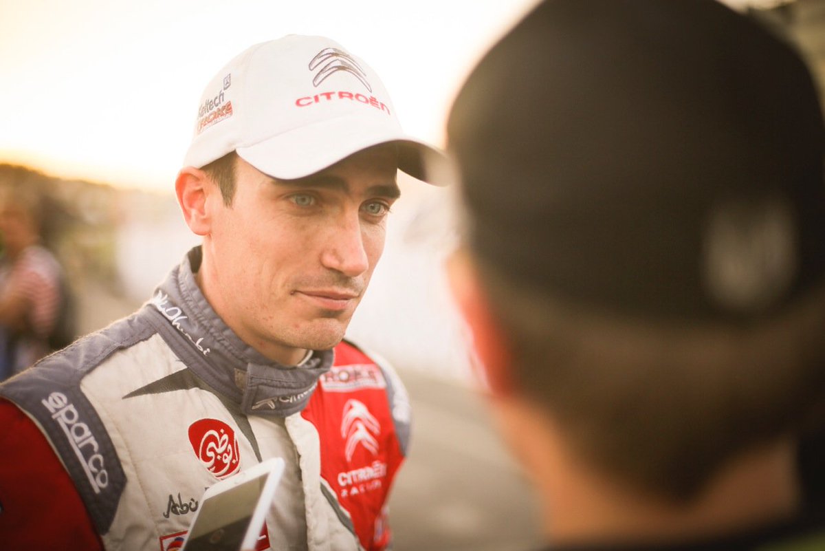 Yves_Matton's tweet photo. Everyday brings something new! Well done @Craig_Breen and @scottmartinat for this fastest time! One stage to go... https://t.co/y7lrTXMt98