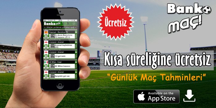 BankoMaç artık ücretsiz.Hemen AppStore'dan BankoMaç uygulamasını ücretsiz indir sende kazan. itunes.apple.com/tr/app/banko-m…