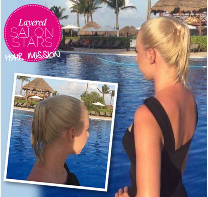 LayeredOnline's tweet photo. This heat-free style by #SalonStar @HarleyPearce_ will save your holiday #hair 🙌 https://t.co/w5VJGsfOhn #tutorial https://t.co/g67E1rEjDQ