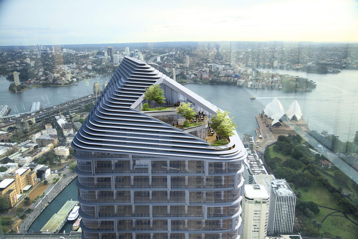 worldarchfest's tweet photo. Congratulations @3XN_GXN, Quay Quarter Tower, Sydney, Australia you're on the #WAF16Shortlist https://t.co/RDq8TSWZhn