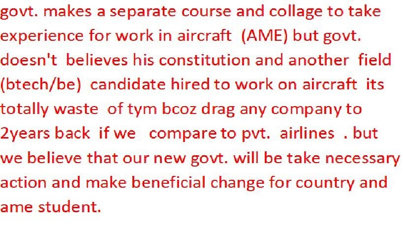 sanjayswadeshi's tweet photo. @AshwaniLohani @narendramodi why Airindia doing unfair with AME student #AIStopGET https://t.co/Ub4n8jggui