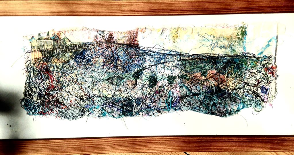 HafWeighton's tweet photo. Formerly @KooywoodGallery , the paintings are now winging it to #eisteddfod #anthonyevans #Johnwelson #peterspriggs https://t.co/x7sH3NW1Ag