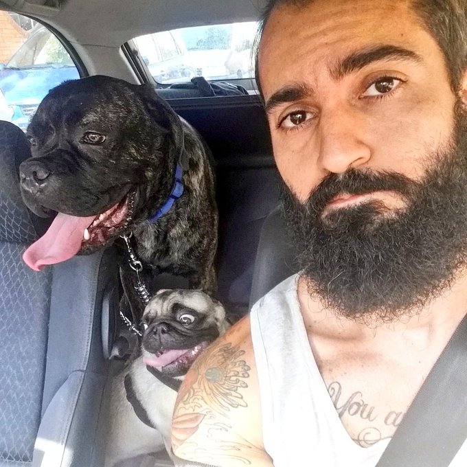 Hoy toca playeo #pug #beach #canecorso #playa https://t.co/Onzo9ta2Tq<a href="/tag/pug"class="tags">#pug</a><a href="/tag/beach"class="tags">#beach</a><a href="/tag/canecorso"class="tags">#canecorso</a><a href="/tag/playa"class="tags">#playa</a>