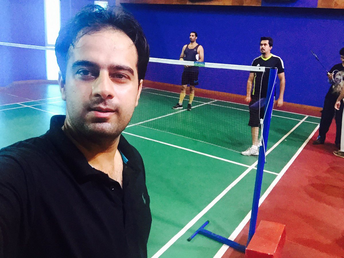Zain_Journalist's tweet photo. #Badminton this time, @Nawaiwaqt_ presents #SportsGala..#WaqtFamily @Waqtnewstv @The_Nation #FullTimeFun https://t.co/CWv7SaZUkG