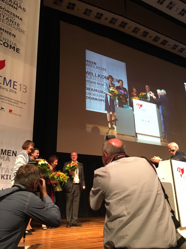 Thank you Gabriele Kaiser, Marianne Nolte, Lena Pankow and Thomas Raupach for organizing #icme13