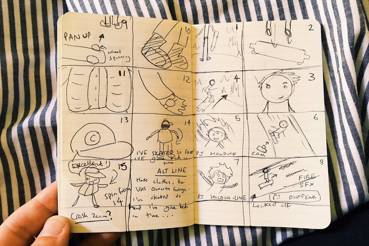 kickthepj's tweet photo. this was my shot plan for the intro to my latest video! 📓✏️ https://t.co/mcvElygB1g https://t.co/z4PgAWCIMX