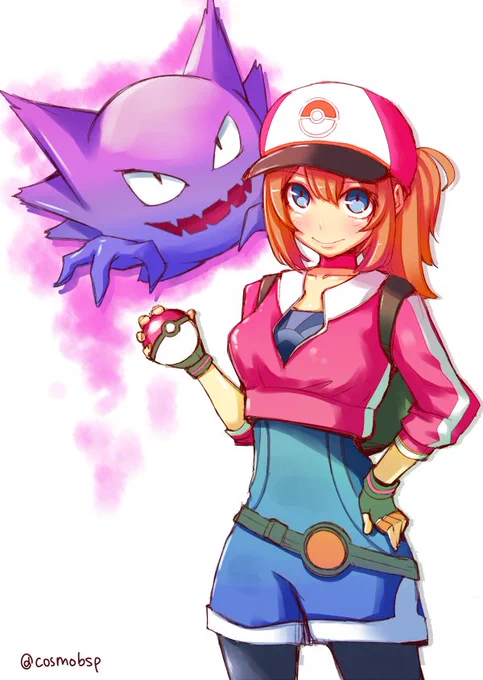 ポケGOの女の子トレーナーのデザインすごく好き。 