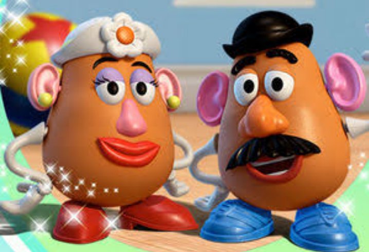 あいり En Twitter お父さんの友達もポテトヘッドにソックリなんだけど お父さんもポテトヘッド に似てる そしてわたしはお父さんに似てるから ミスポテトヘッド って言われる ポテトヘッド ミスポテトヘッド