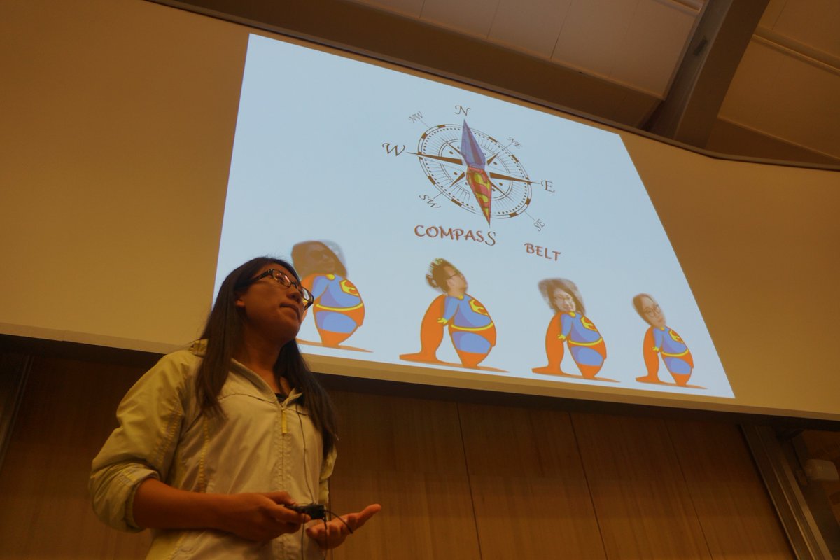 theportatcern's tweet photo. Belt Compass #Blind #Navigation prototype at #CERNWebfest from #OGH2016 @RTScqfd https://t.co/liNPggHQjQ https://t.co/1k2zZToWw6