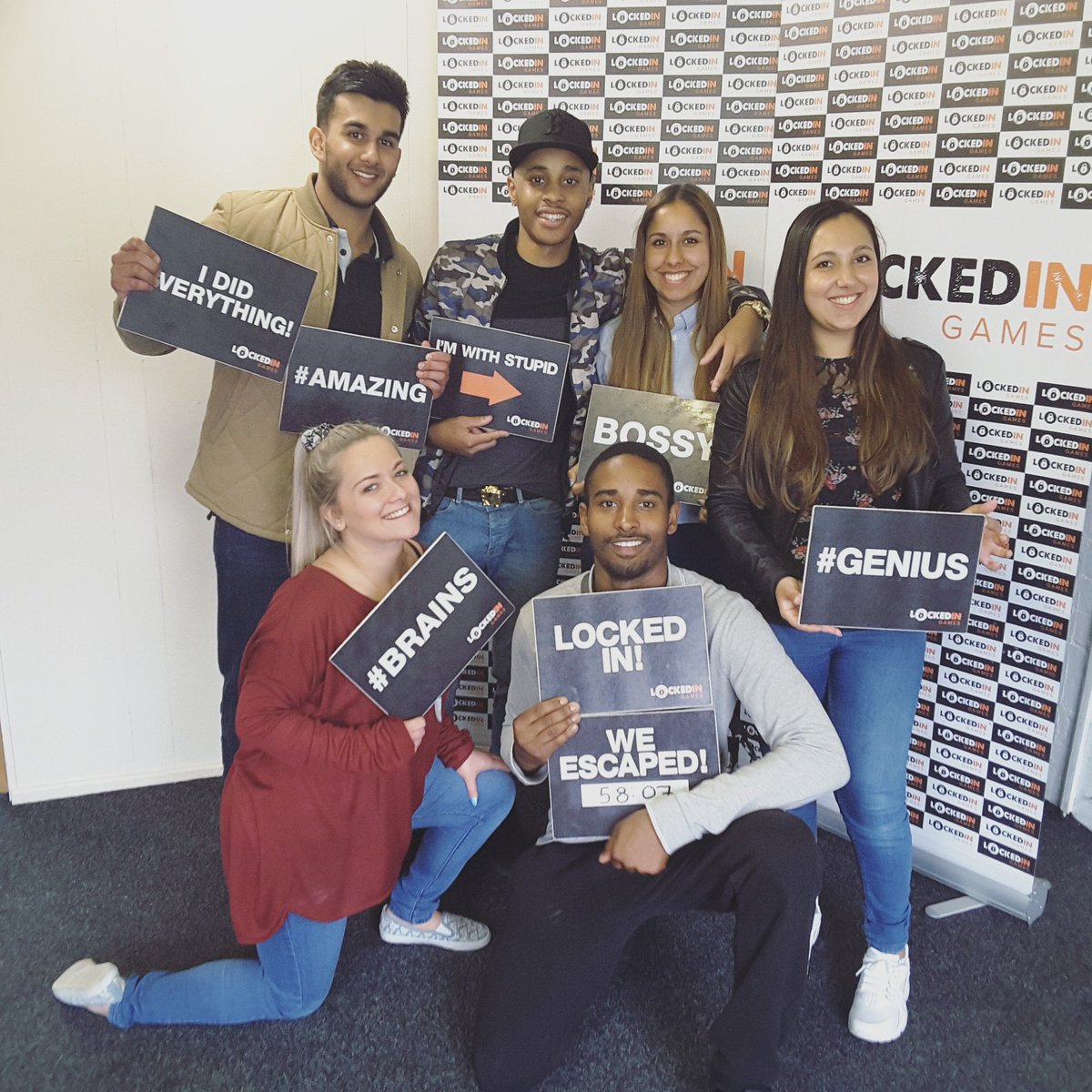lockedingames's tweet image. #dreamteam #weescaped #puzzlemasters #lockedingames
