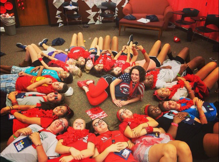 Loren_Kruger13's tweet photo. Thank you @mascmahs for such a life changing experience!! So much love!! #redroyals #ripharambe #SLcamp16 https://t.co/HEY3ljNJ49