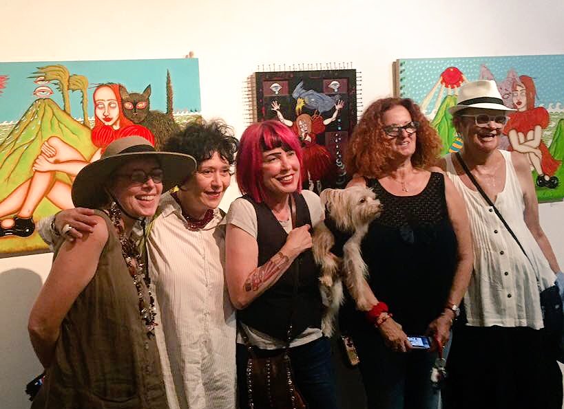 With friends <a href="/ArtShare_LA/">Art Share L.A.</a> #gallery #art