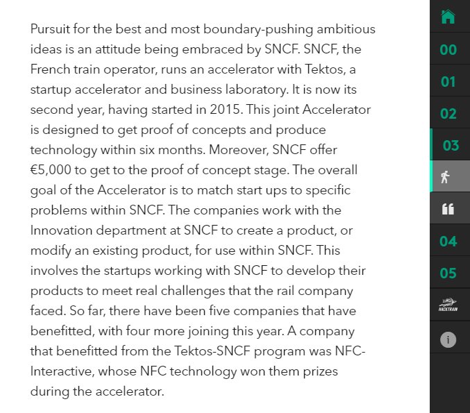 G_Hugues's tweet photo. Le partenariat #SNCF - @tektosco cité en exemple dans le rapport BARRIERS @TheHackTrain https://t.co/v5F132xiCV https://t.co/7dmo438RoI
