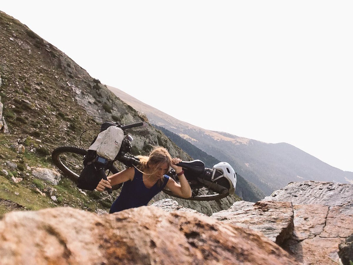 leecraigie_'s tweet photo. The trick to route finding in the Pyrenees is to think of your bike as a rucksack you can ride occasionally https://t.co/ud2HXFg8qC