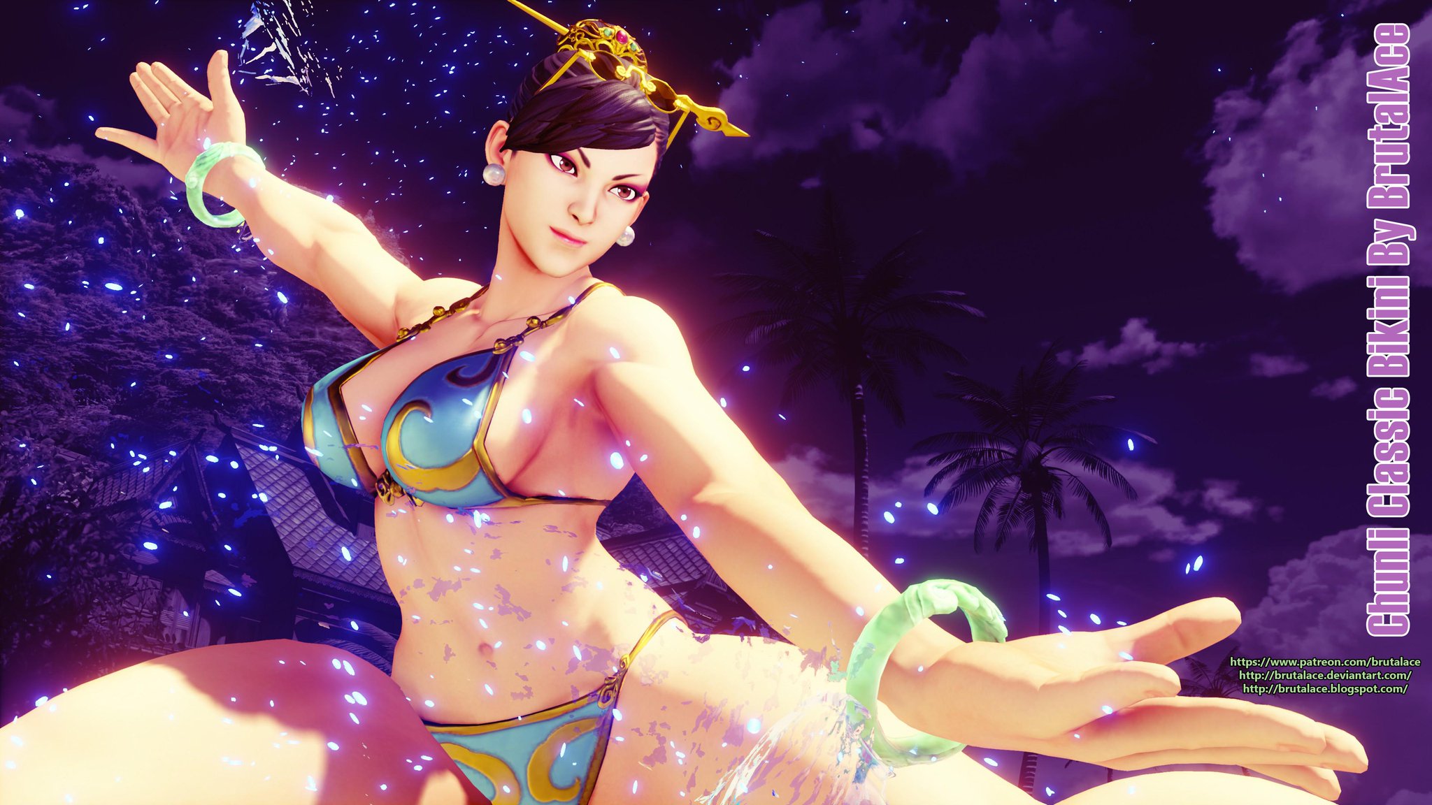 “Check out these voluptuous screenshots in high resolution featuring Chunli Classic ...