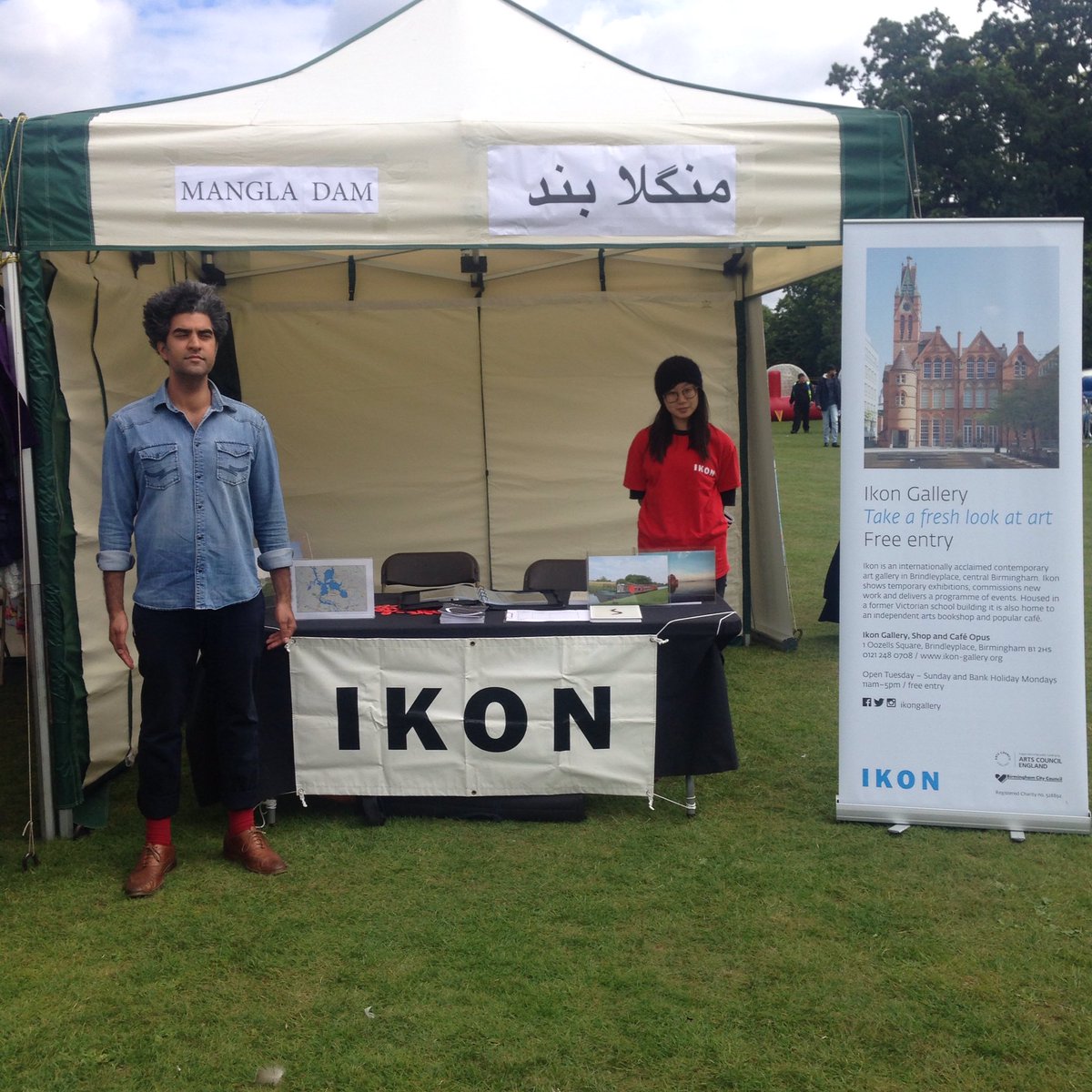 bcvoyages's tweet photo. We are promoting @bcvoyages with @mahthussain at the @BigJohnBhamMela today. Come and visit us #theauspiciousjourney https://t.co/Y6IFO1YXpJ