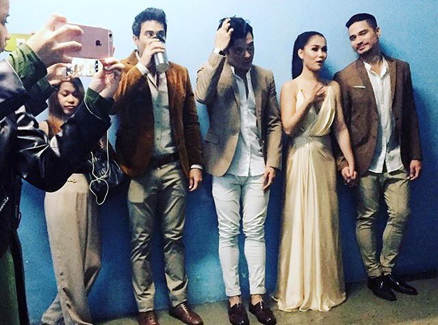 teamMSG_'s tweet photo. Maja's squad earlier. #ASAPMagicalSunday @dprincessmaja @pjpcom @jericho_rosales @samuelmilby https://t.co/VHMdegnYp1